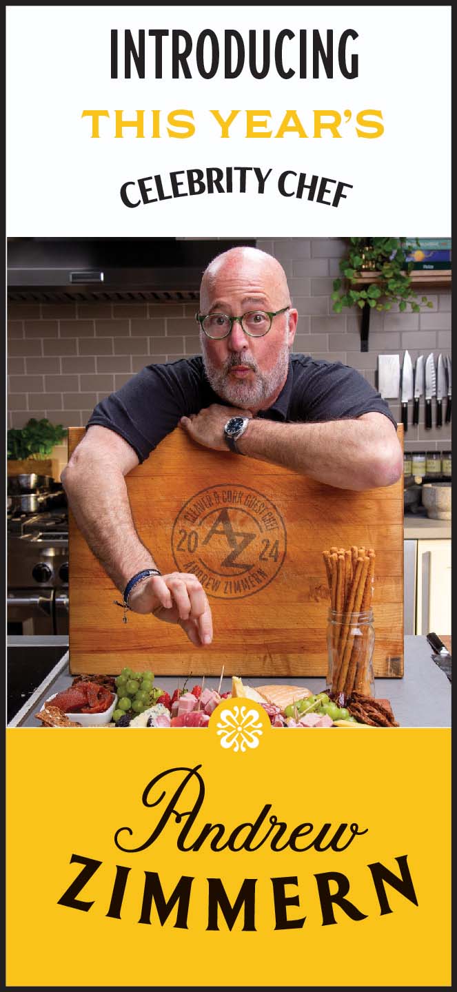 Introducing this year's Guest Chef: Andrew Zimmern